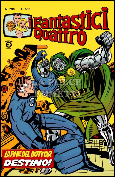 FANTASTICI QUATTRO #   236: LA FINE DEL DOTTOR DESTINO!